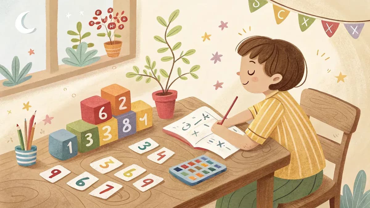 Multiplikationstabell lär snabbt och enkelt 2026